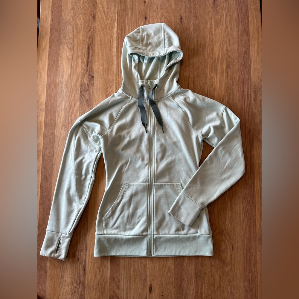 The North Face fleece hoodie